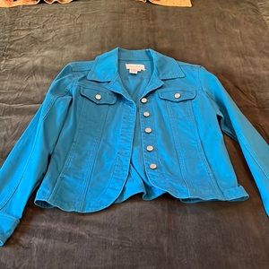 Blue jacket